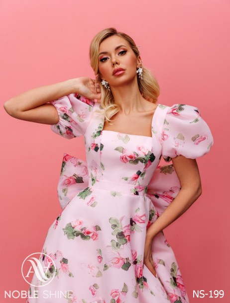 Dress NS-199 from the Felicity collection by Noble Shine