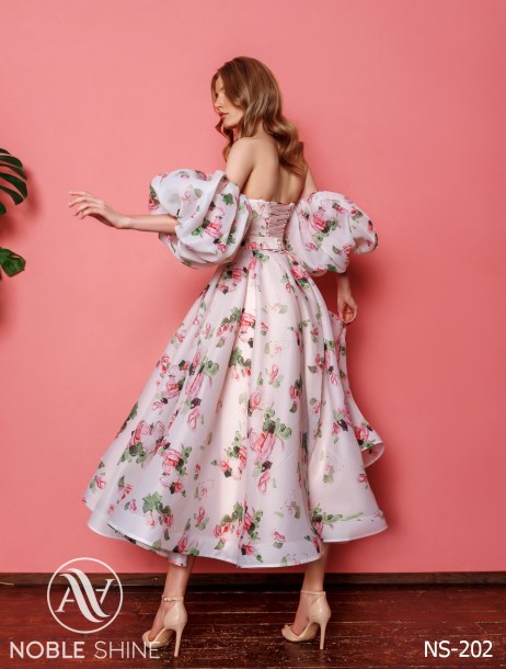 Dress NS-202 from the Felicity collection by Noble Shine