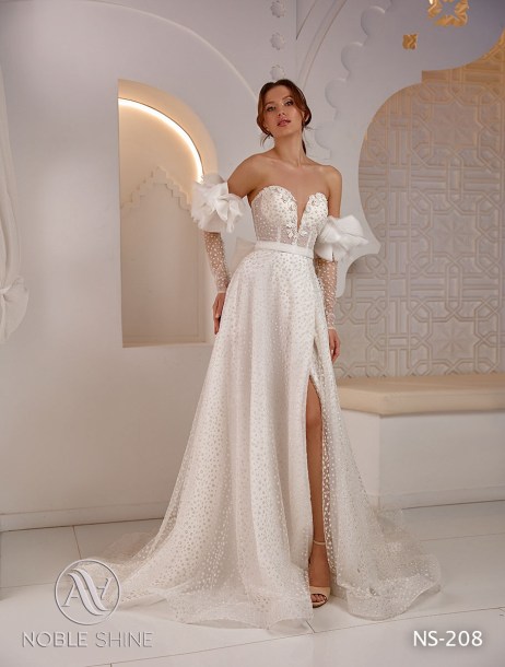 Dress NS-208 from the Honeymoon collection by Noble Shine