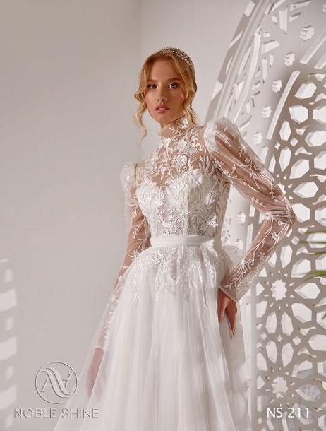 Dress NS-211 from the Honeymoon collection by Noble Shine