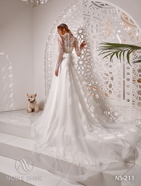 Dress NS-211 from the Honeymoon collection by Noble Shine