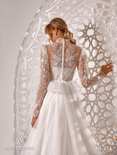 Dress NS-211 from the Honeymoon collection by Noble Shine