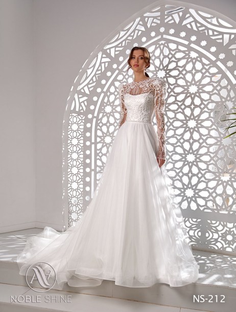 Dress NS-212 from the Honeymoon collection by Noble Shine