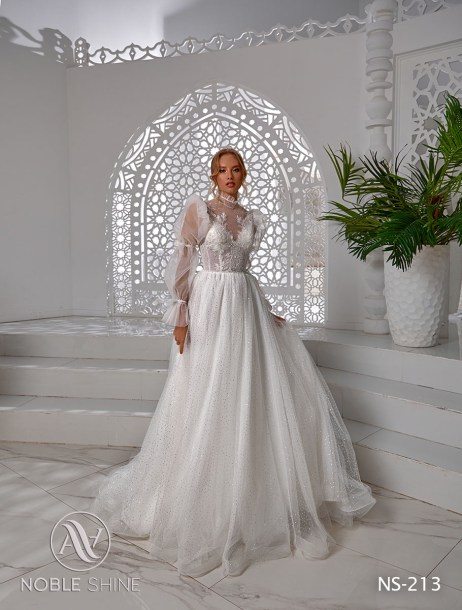 Dress NS-213 from the Honeymoon collection by Noble Shine