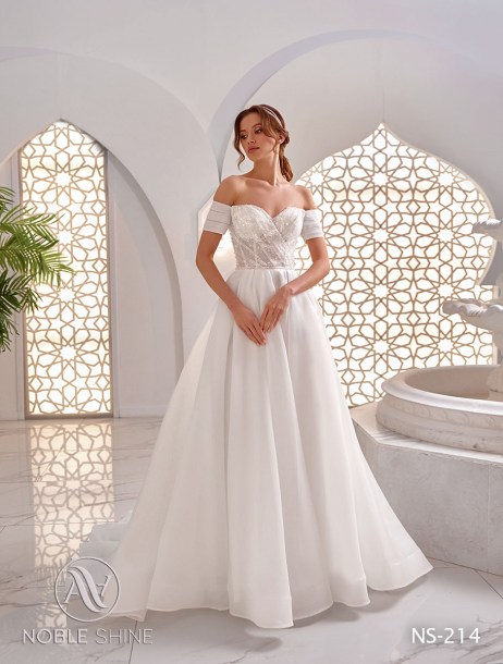 Dress NS-214 from the Honeymoon collection by Noble Shine