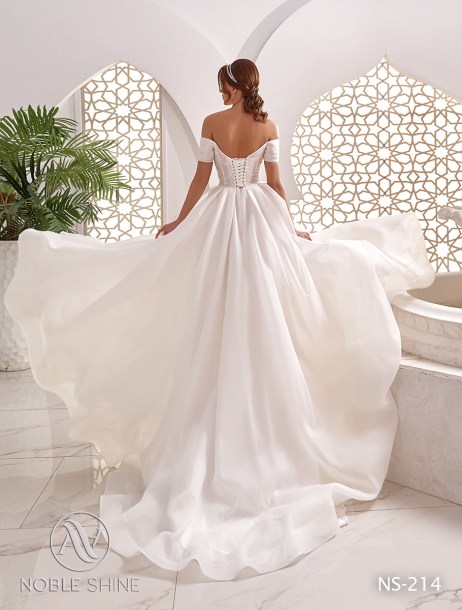 Dress NS-214 from the Honeymoon collection by Noble Shine