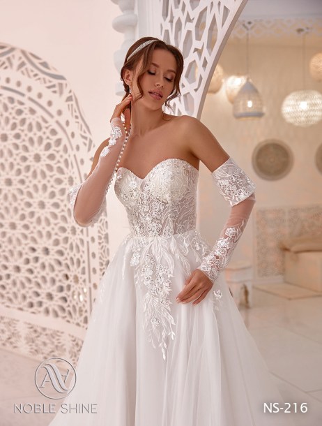 Dress NS-216 from the Honeymoon collection by Noble Shine