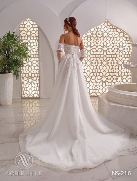 Dress NS-216 from the Honeymoon collection by Noble Shine