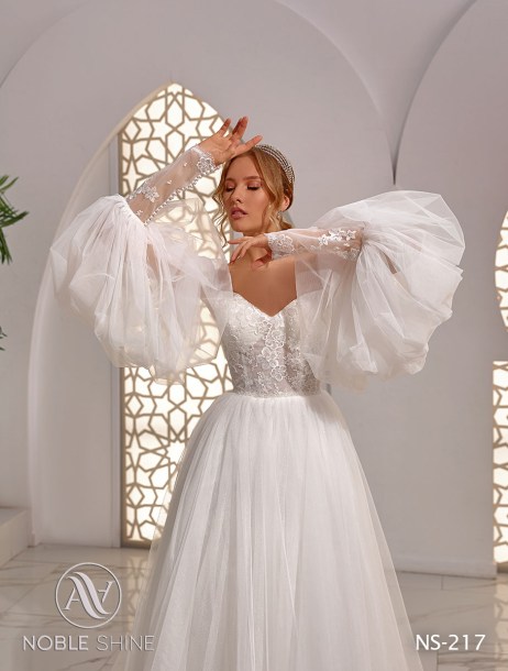 Dress NS-217 from the Honeymoon collection by Noble Shine