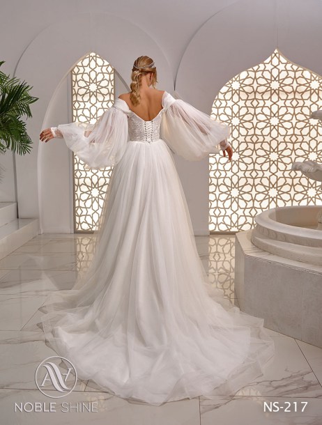 Dress NS-217 from the Honeymoon collection by Noble Shine