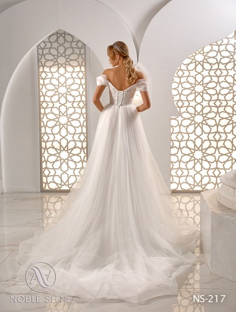 Dress NS-217 from the Honeymoon collection by Noble Shine