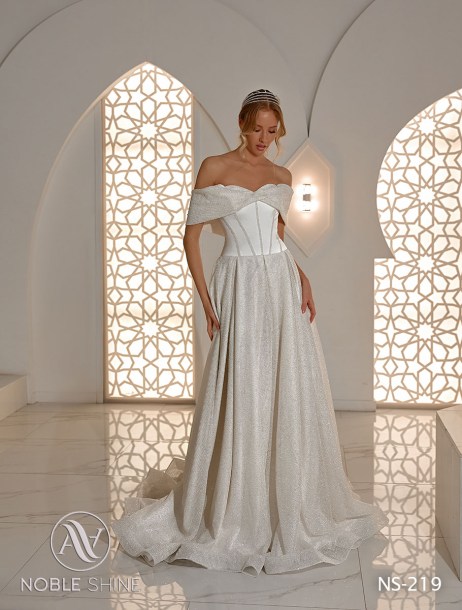 Dress NS-219 from the Honeymoon collection by Noble Shine