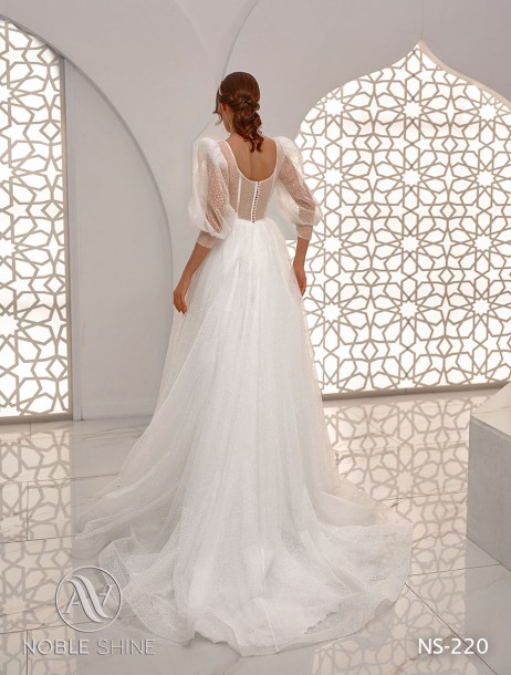 Dress NS-220 from the Honeymoon collection by Noble Shine