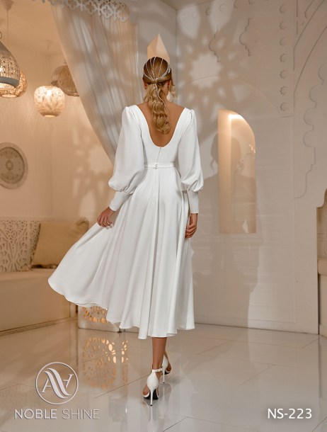 Dress NS-223 from the Honeymoon collection by Noble Shine