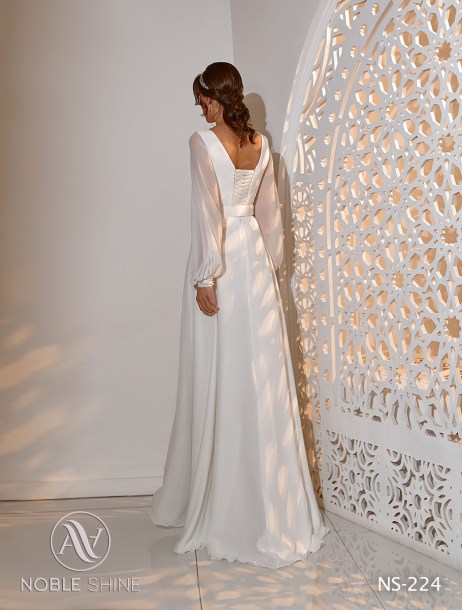 Dress NS-224 from the Honeymoon collection by Noble Shine