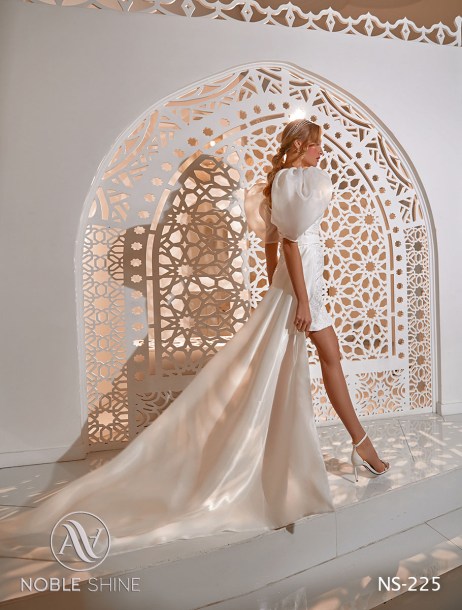 Dress NS-225 from the Honeymoon collection by Noble Shine