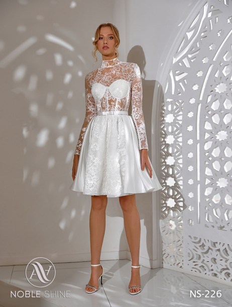 Dress NS-226 from the Honeymoon collection by Noble Shine