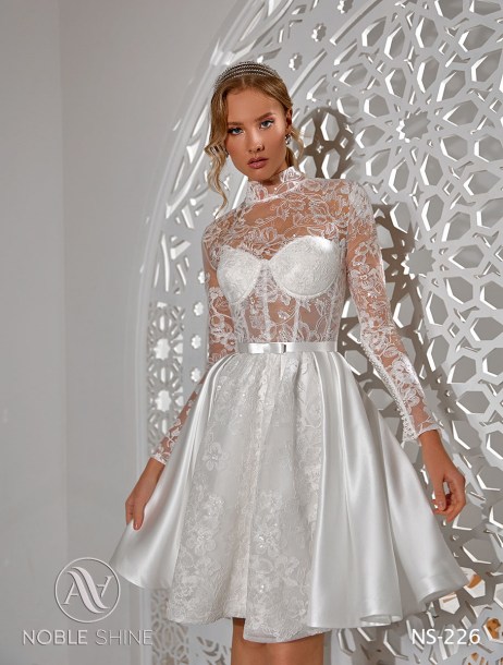 Dress NS-226 from the Honeymoon collection by Noble Shine