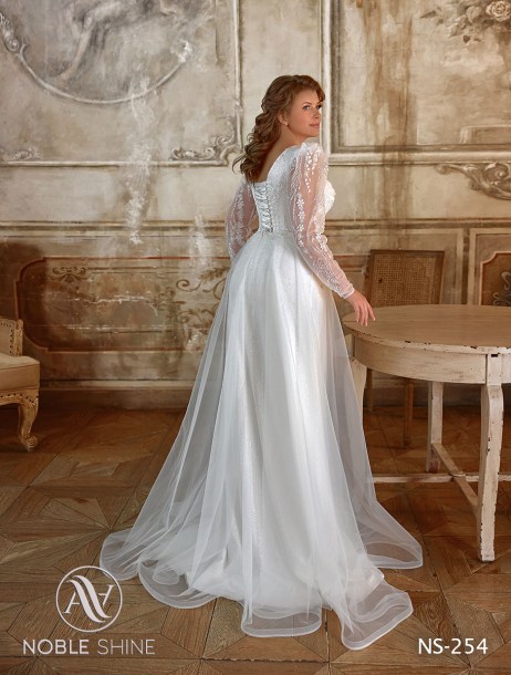 Dress NS-254 from the Grand feel - Plus size collection by Noble Shine