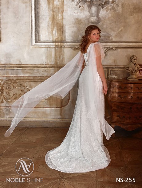 Dress NS-255 from the Grand feel - Plus size collection by Noble Shine