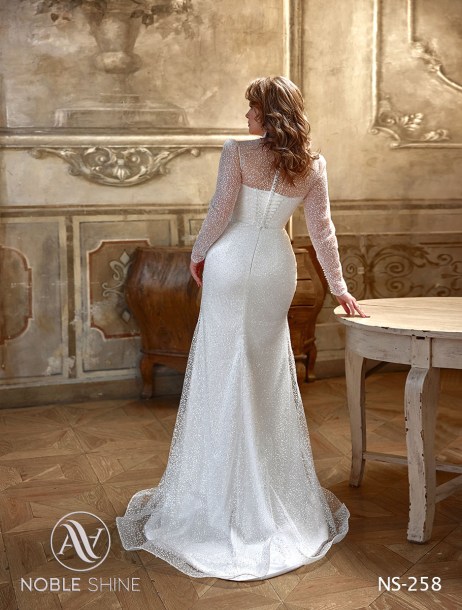 Dress NS-258 from the Grand feel - Plus size collection by Noble Shine