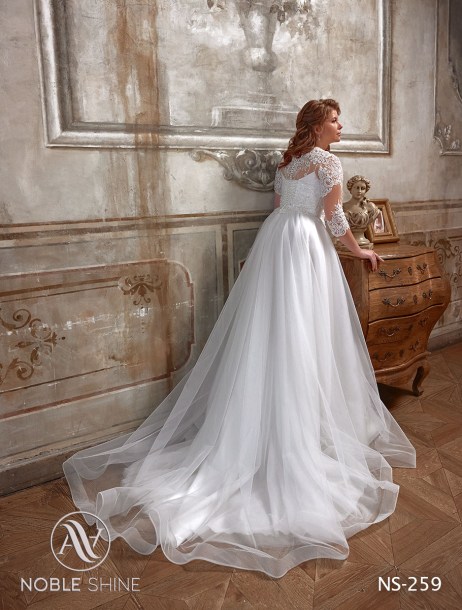 Dress NS-259 from the Grand feel - Plus size collection by Noble Shine