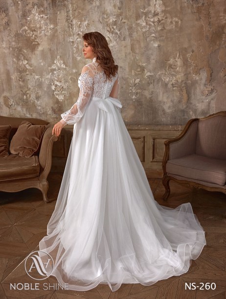 Dress NS-260 from the Grand feel - Plus size collection by Noble Shine
