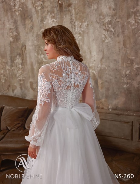 Dress NS-260 from the Grand feel - Plus size collection by Noble Shine