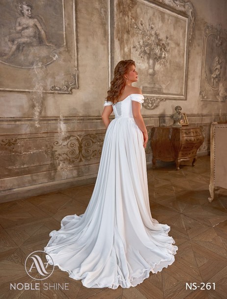 Dress NS-261 from the Grand feel - Plus size collection by Noble Shine