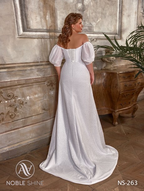 Dress NS-263 from the Grand feel - Plus size collection by Noble Shine