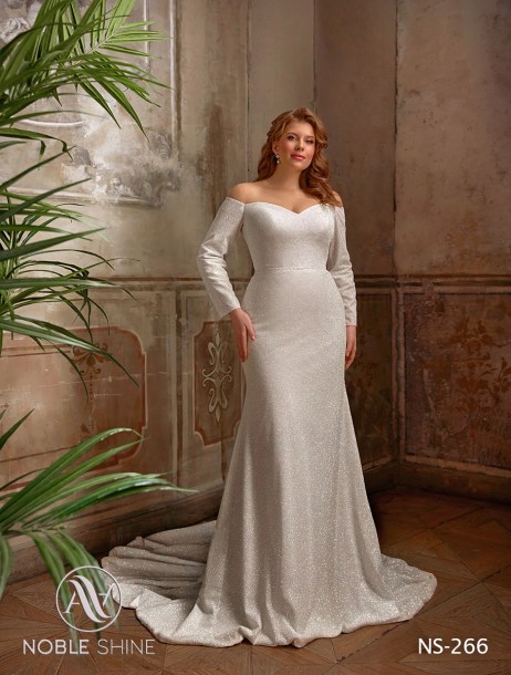 Dress NS-266 from the Grand feel - Plus size collection by Noble Shine