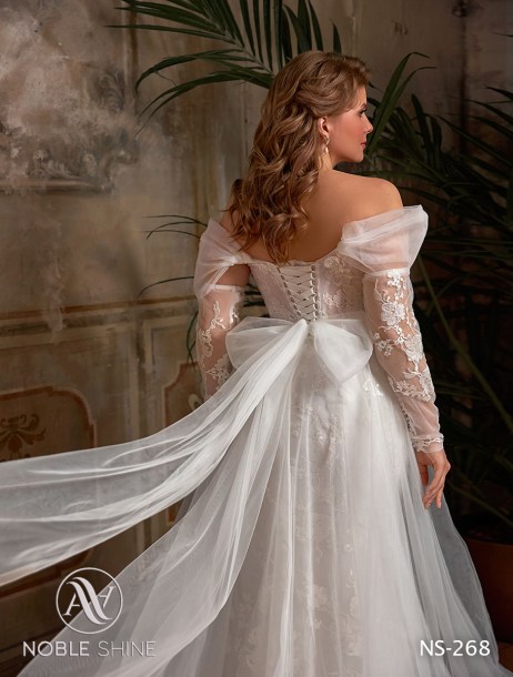 Dress NS-268 from the Grand feel - Plus size collection by Noble Shine