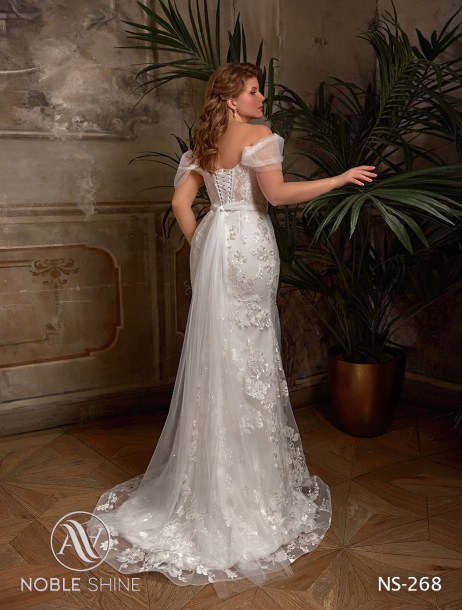 Dress NS-268 from the Grand feel - Plus size collection by Noble Shine