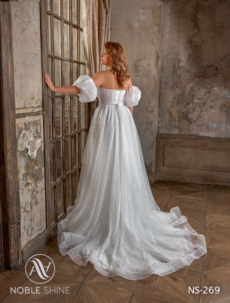 Dress NS-269 from the Grand feel - Plus size collection by Noble Shine