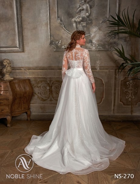 Dress NS-270 from the Grand feel - Plus size collection by Noble Shine