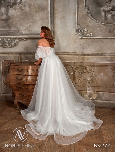 Dress NS-272 from the Grand feel - Plus size collection by Noble Shine