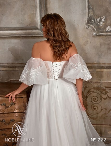 Dress NS-272 from the Grand feel - Plus size collection by Noble Shine
