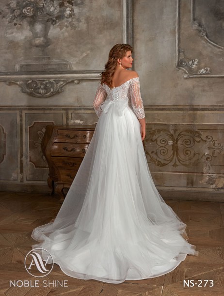 Dress NS-273 from the Grand feel - Plus size collection by Noble Shine