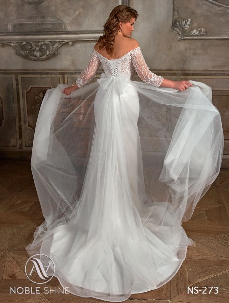 Dress NS-273 from the Grand feel - Plus size collection by Noble Shine