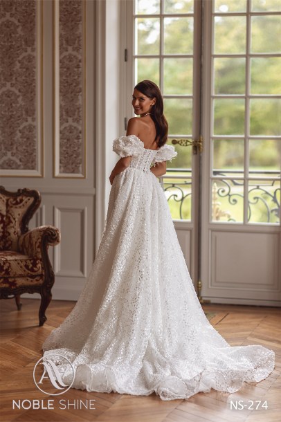 Dress NS-274 from the Jadore collection by Noble Shine