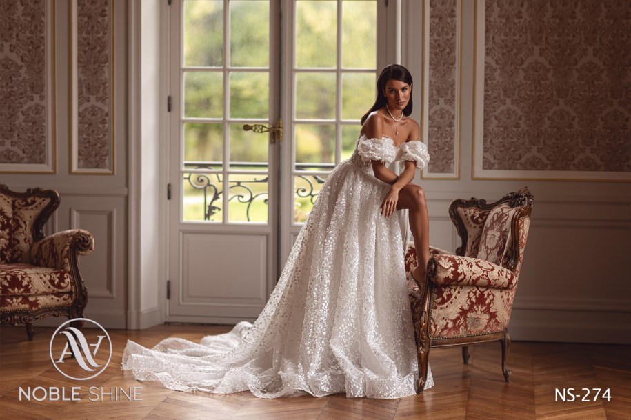 Dress NS-274 from the Jadore collection by Noble Shine