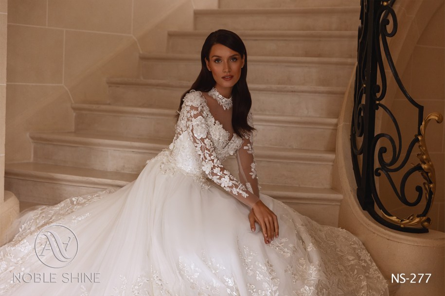 Dress NS-277 from the Jadore collection by Noble Shine