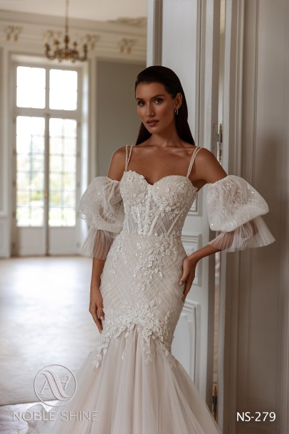 Dress NS-279 from the Jadore collection by Noble Shine