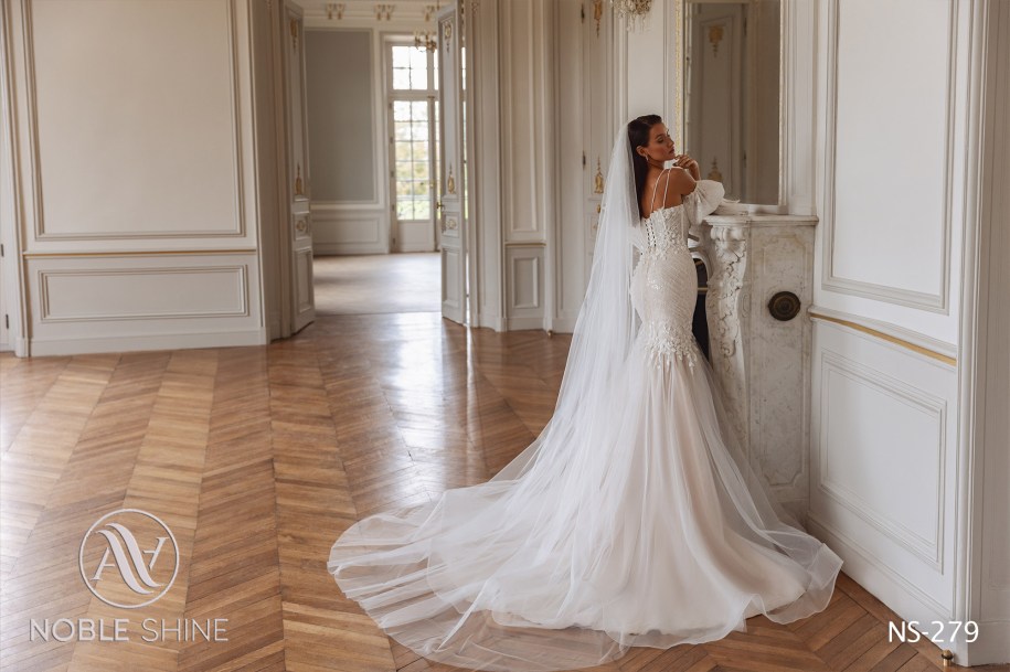 Dress NS-279 from the Jadore collection by Noble Shine