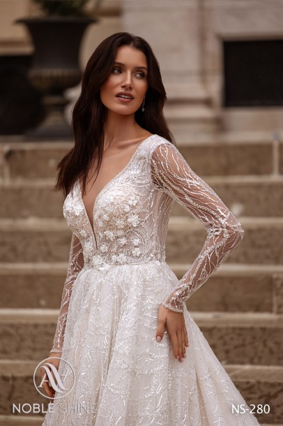 Dress NS-280 from the Jadore collection by Noble Shine
