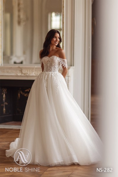 Dress NS-282 from the Jadore collection by Noble Shine
