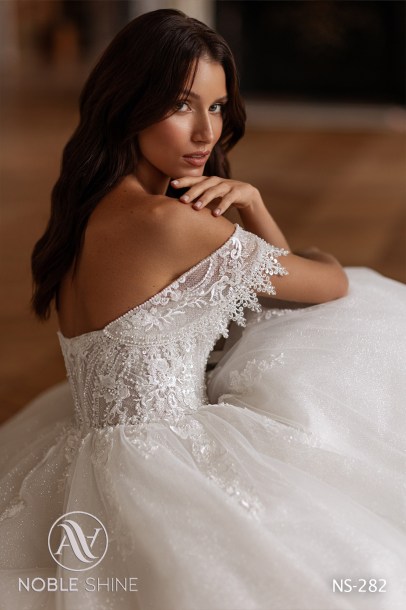 Dress NS-282 from the Jadore collection by Noble Shine