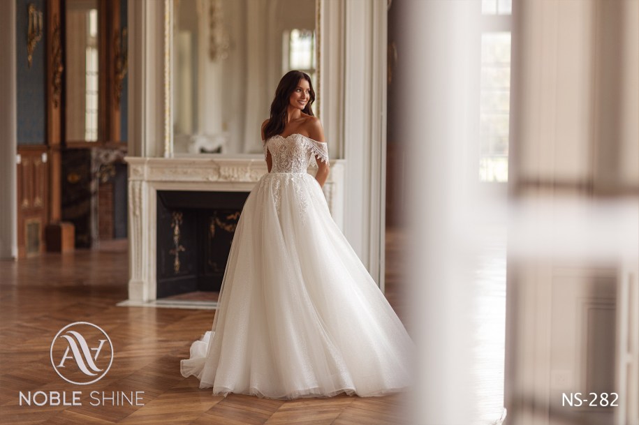 Dress NS-282 from the Jadore collection by Noble Shine
