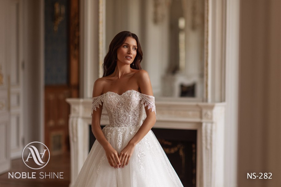 Dress NS-282 from the Jadore collection by Noble Shine