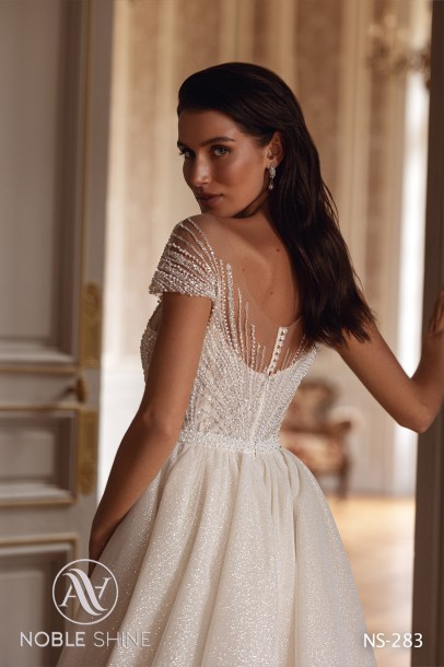 Dress NS-283 from the Jadore collection by Noble Shine